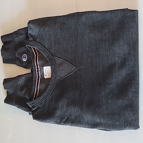 Men's Champion French Terry Crew Stealth Grey Size X Large - Picture 2 of 13